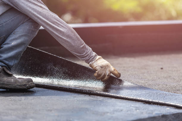 Professional Waterproofing technician working in Vienna, GA
